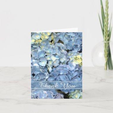 Blue Hydrangea Floral Thank You