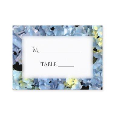 Blue Hydrangea Floral Wedding Place