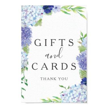 Blue Hydrangea Gifts and  Sign