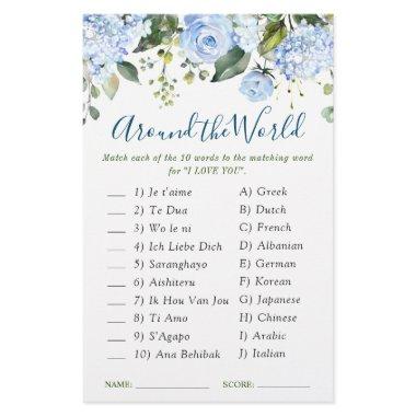 Blue Hydrangea Greenery  Game