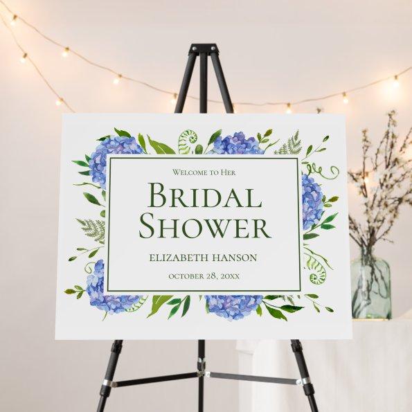 Blue Hydrangeas  Foam Board