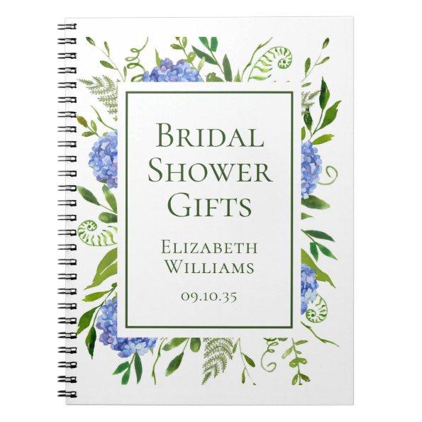 Blue Hydrangeas  Gifts Notebook