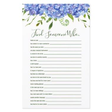 Blue Hydrangeas Find Someone Who Shower Game