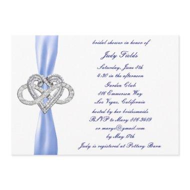 Blue Infinity Heart