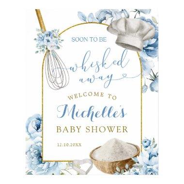 Blue Kitchen  Welcome Sign