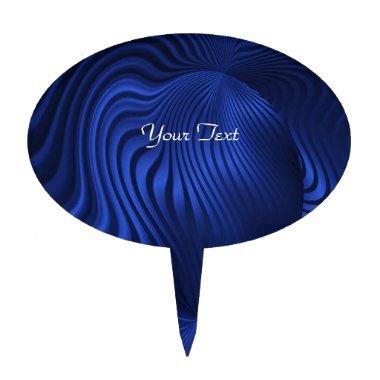 Blue Navy Decorative Cake Topper