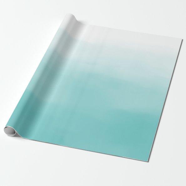 Blue Ombre Wrapping Paper