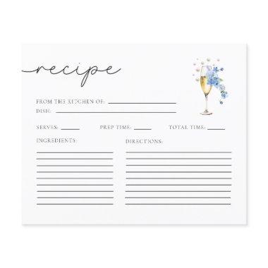 Blue Pearls & Prosecco  Recipe