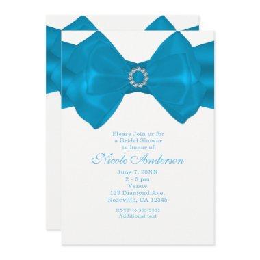Blue Ribbon & Diamonds