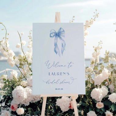 Blue She's Tying The Knot  Welcome Foam Board
