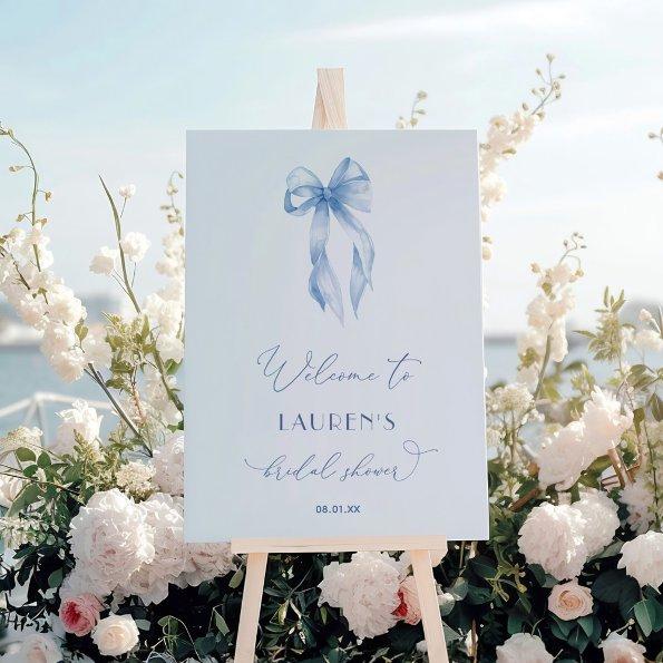 Blue She's Tying The Knot  Welcome Foam Board