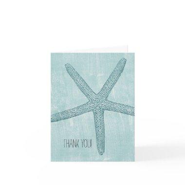 Blue Starfish Thank You