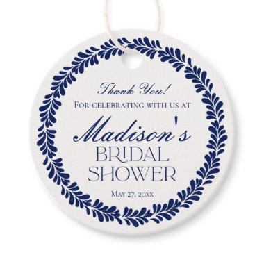 Blue Talavera Tile Spanish Fiesta  Favor Tags