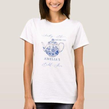 Blue Tea Party  Toile T-Shirt