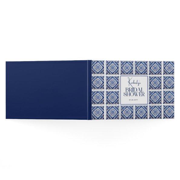 Blue Tiles Italian Mediterranean  Guest Book