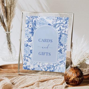 Blue White Invitations & Gifts Elegant Chinoiserie Sign