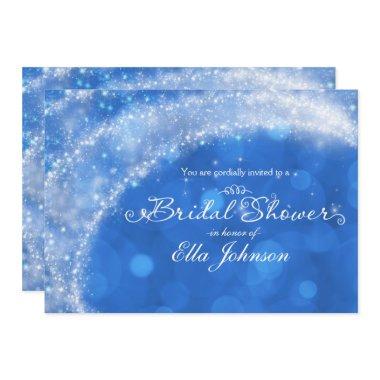 Blue & White Sparkle Cinderella