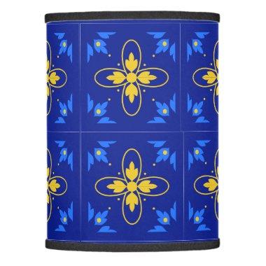 Blue & Yello Azulejo Lamp Shade