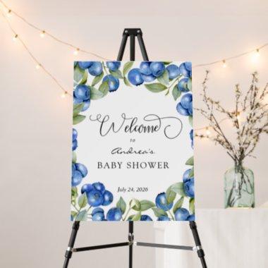 Blueberry | Sweet Baby Shower Welcome Sign