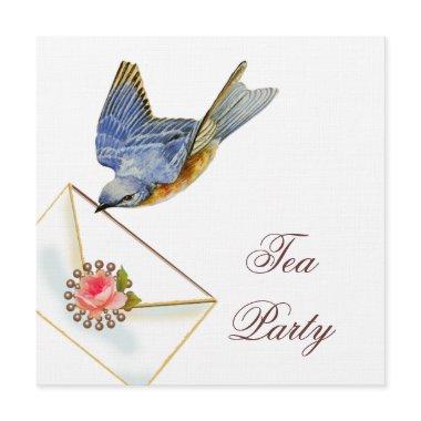 Bluebird Tea Party Invitations