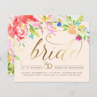 Blush | Budget Roses & Diamond Ring Bridal Shower