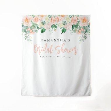 Blush Floral  Backdrop