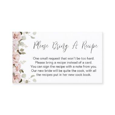 Blush Floral Bring Recipe
