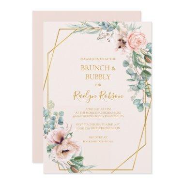 Blush Floral | Pastel Brunch and Bubbly Shower