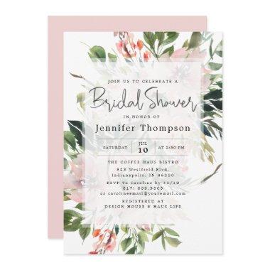 Blush Florals & Greenery Watercolor