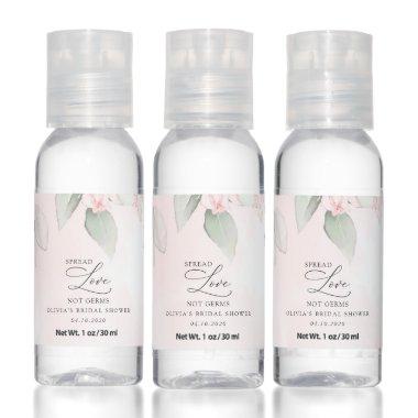 Blush Flowers, Pink Flowers, Boho,  Hand Sanitizer