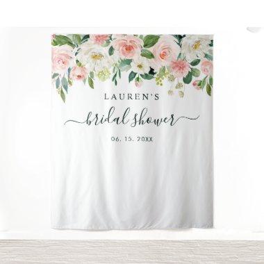 Blush Pink Bloom Bridal Shower Backdrop