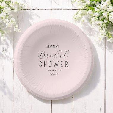 Blush Pink  Brunch Paper Bowls