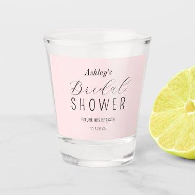 Blush Pink  Brunch Shot glass