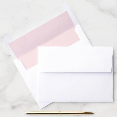 Blush Pink  Elegant Envelope Liner