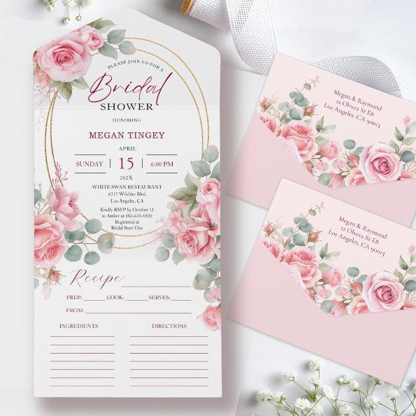 Blush Pink  Rose Gold Recipe All In One