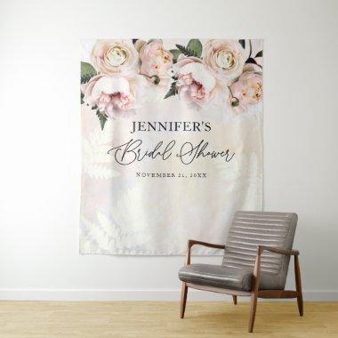 Blush Pink Floral  Backdrop