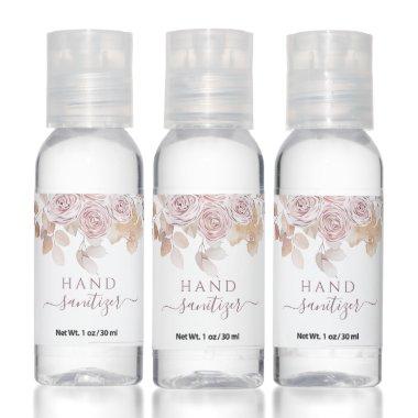 Blush Pink Floral Hand Sanitizer