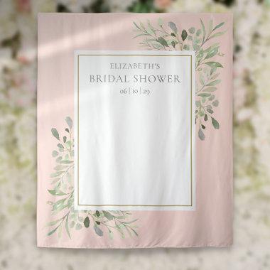 Blush Pink Foliage  Photo Backdrop