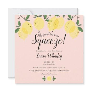 Blush Pink Main Squeeze Lemons