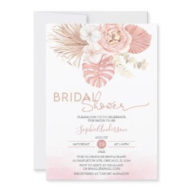 Blush Pink Pampas Grass Boho