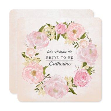 Blush Pink Peonies Watercolor