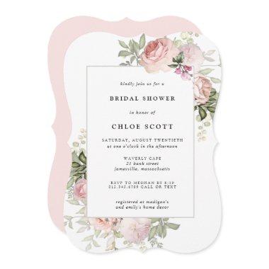 Blush Pink Rose Floral
