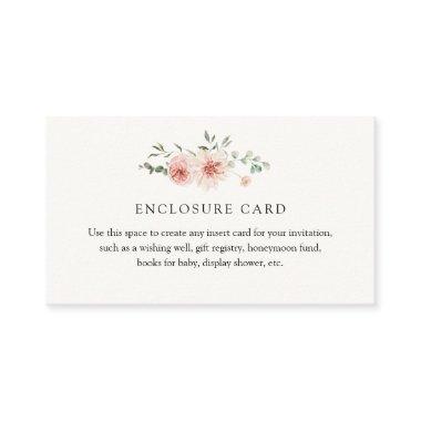 Blush Pinks Florals and Greenery Enclosure