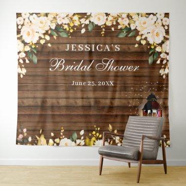 Blush Rose Rustic Wood  Backdrop
