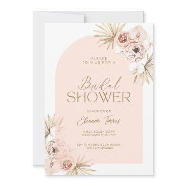 Blush trendy arch