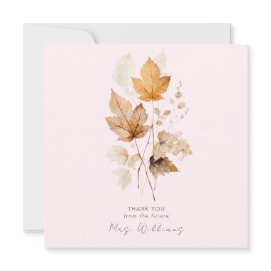 Blush Whispers of Fall  Thank III