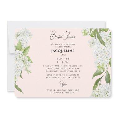 Blush White Hydrangeas  II