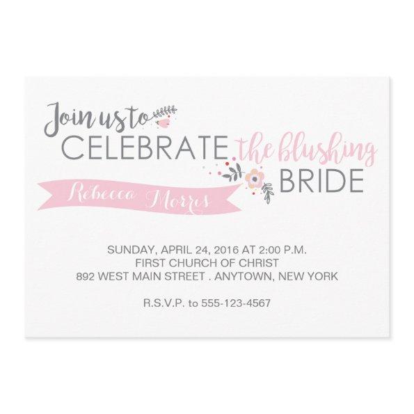 Blushing Bride Shower