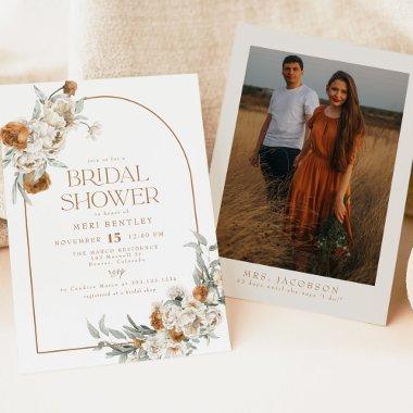 BOHEME Terracotta Floral Boho Arch