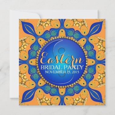 Bohemian Balance Bridal Shower Party Invitations